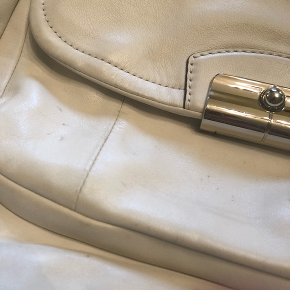 Coach Kristin White Hobo - Picture 8 of 8